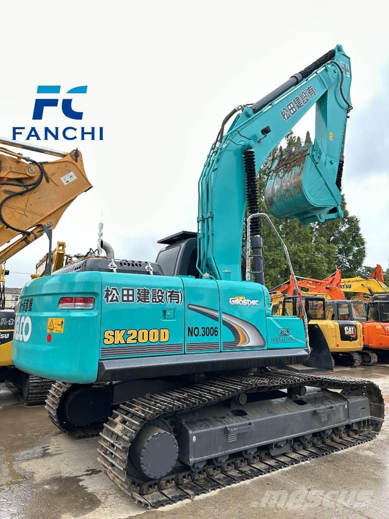 Kobelco SK 200D Rupsgraafmachines