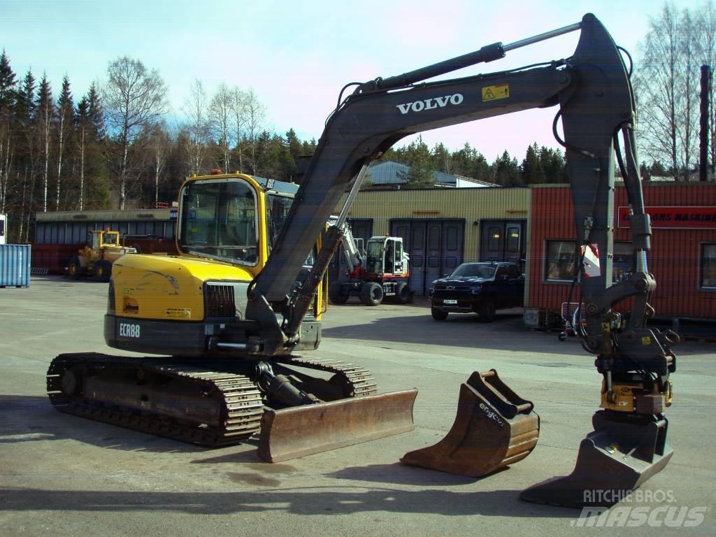 Volvo ECR 88 Midigraafmachines 7t - 12t