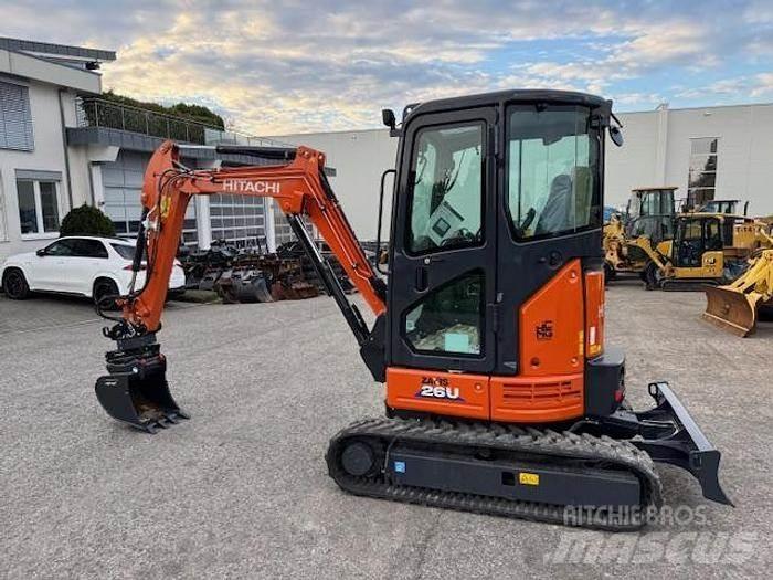 Hitachi ZX26 U-6 Minigraafmachines < 7t