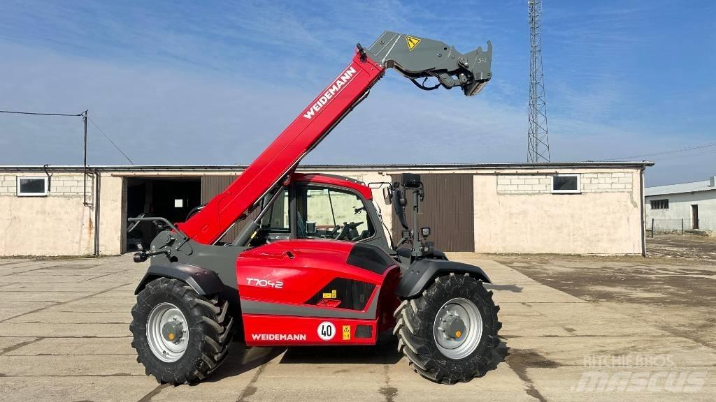 Weidemann T 7042 Verreikers voor landbouw