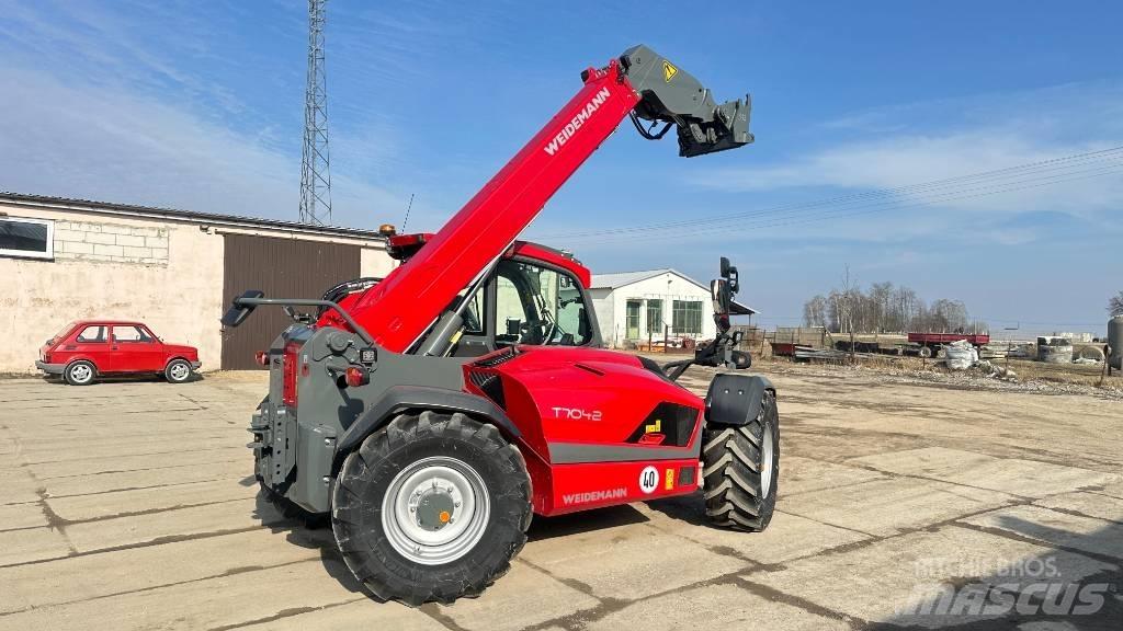 Weidemann T 7042 Verreikers voor landbouw