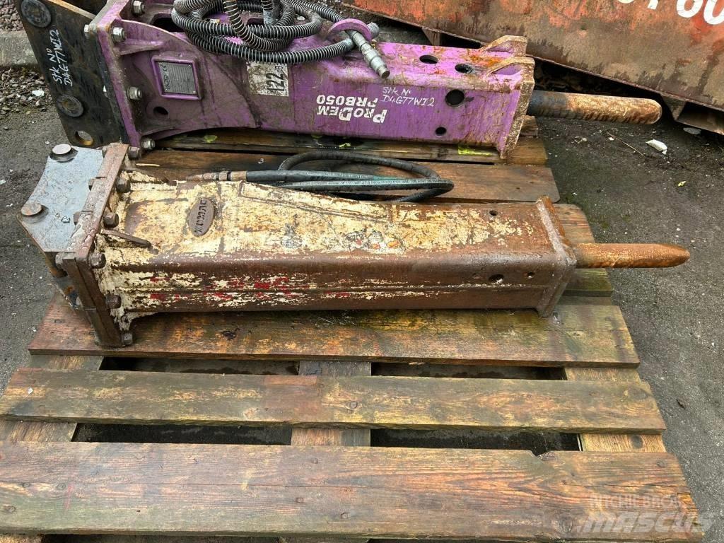 Komac KB200 Hamers en brekers