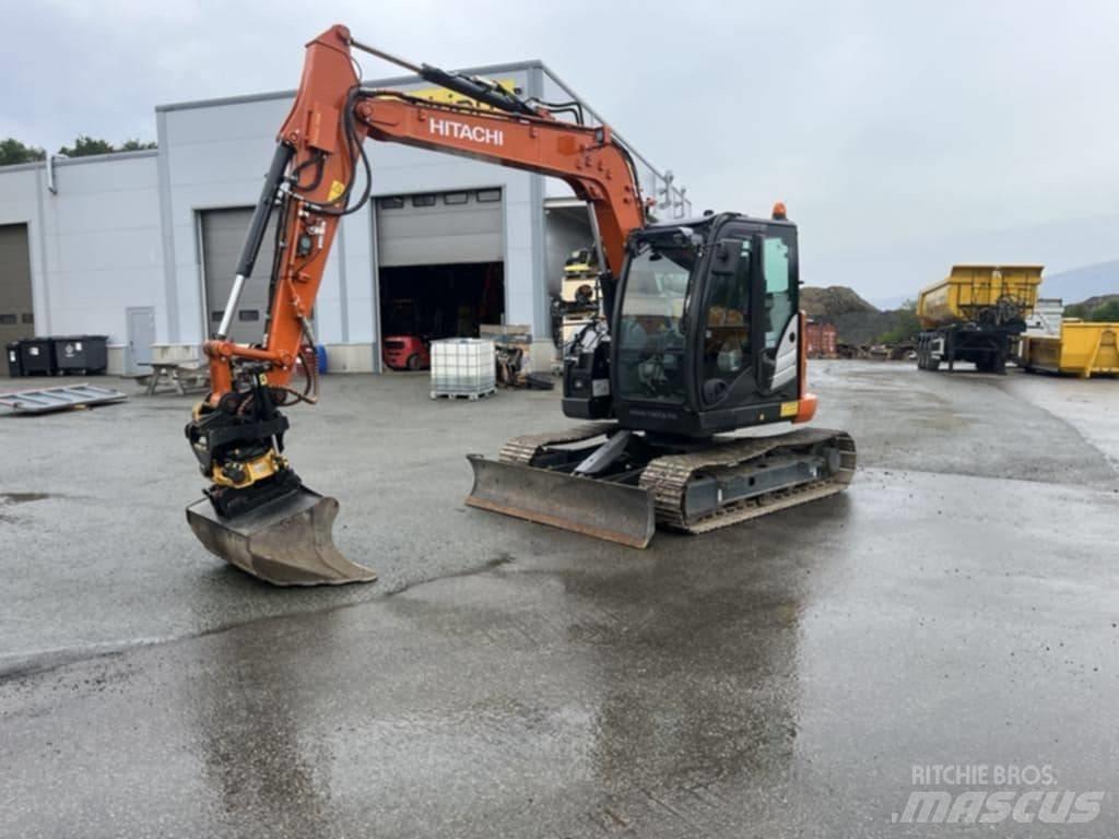 Hitachi ZX 85 US-6 Midigraafmachines 7t - 12t