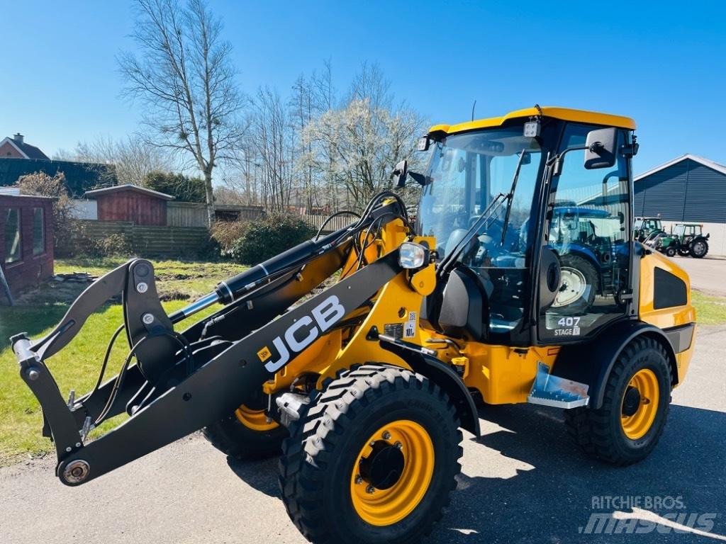 JCB 407 Knik- en schrankladers