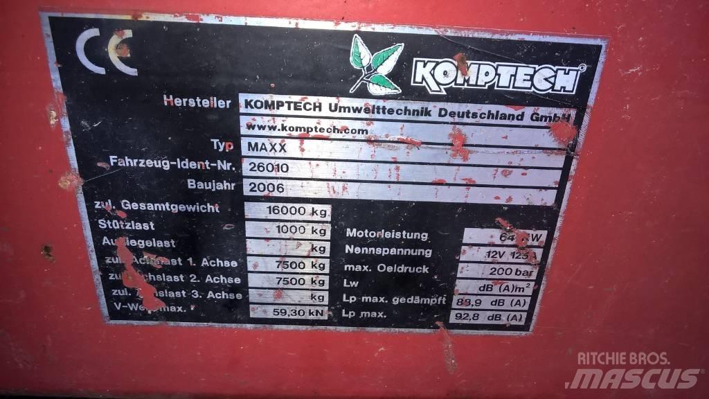Komptech Maxx Mobiele zeefinstallaties