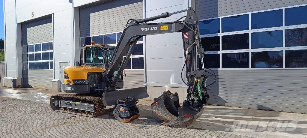 Volvo ECR88D Midigraafmachines 7t - 12t