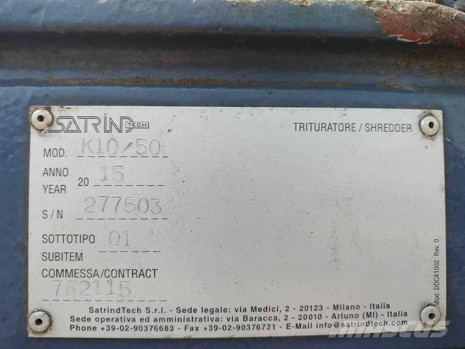 Satrind K10/50 Shredders