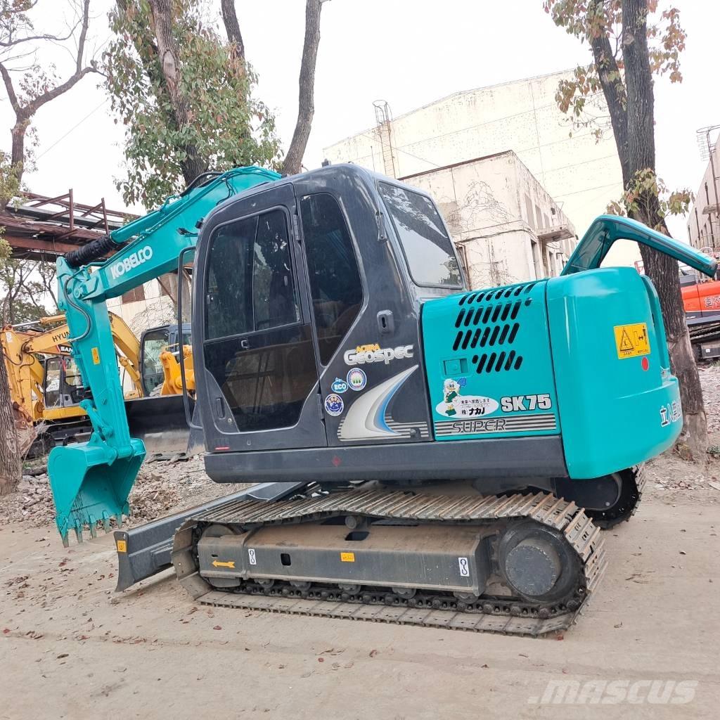 Kobelco SK75 Midigraafmachines 7t - 12t