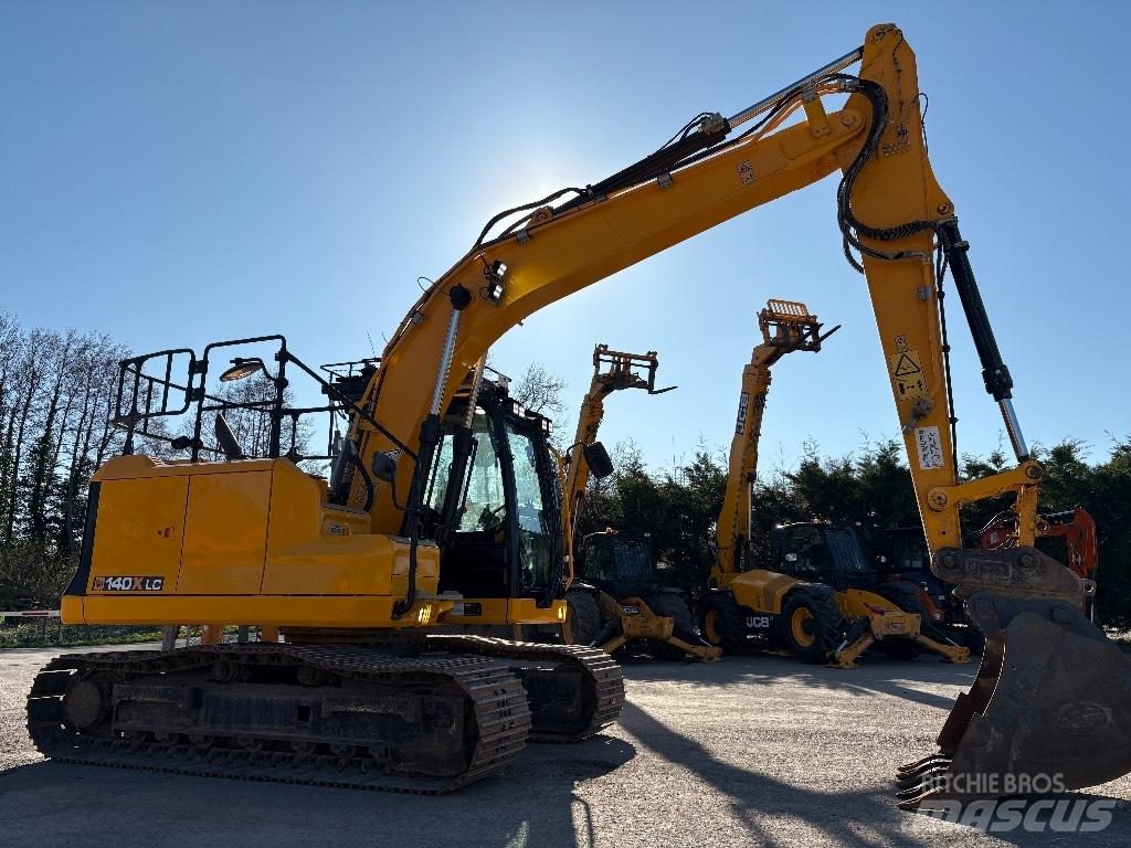 JCB 140 X Rupsgraafmachines