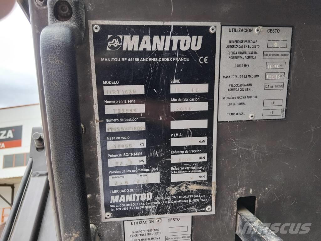Manitou MRT1635 Verreikers