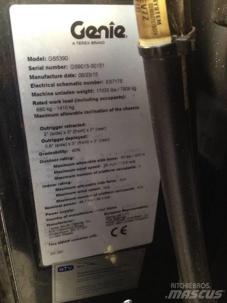 Genie GS 5390 Schaarhoogwerkers