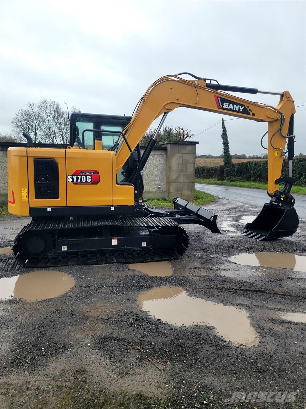 Sany SY 70 C Midigraafmachines 7t - 12t