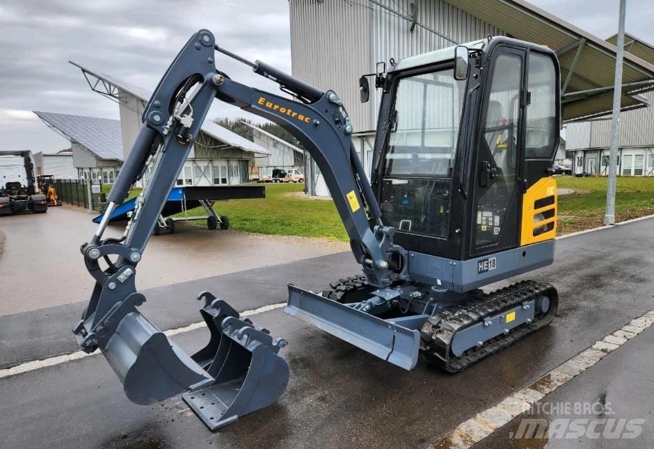 Eurotrac HE 18 Minigraafmachines < 7t