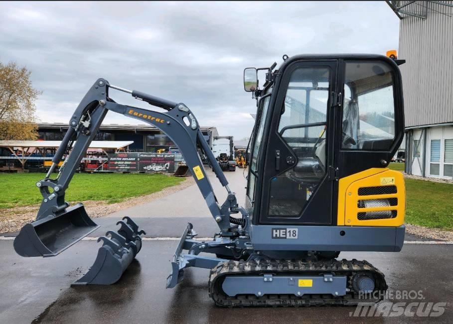 Eurotrac HE 18 Minigraafmachines < 7t