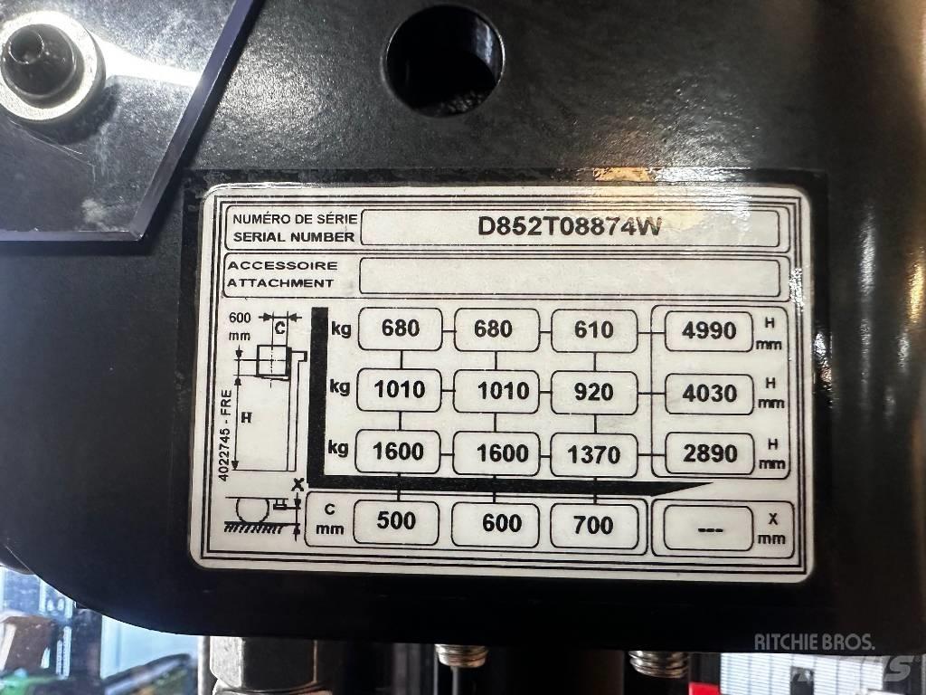 Yale MS 16 EL Stapelaar meeloop
