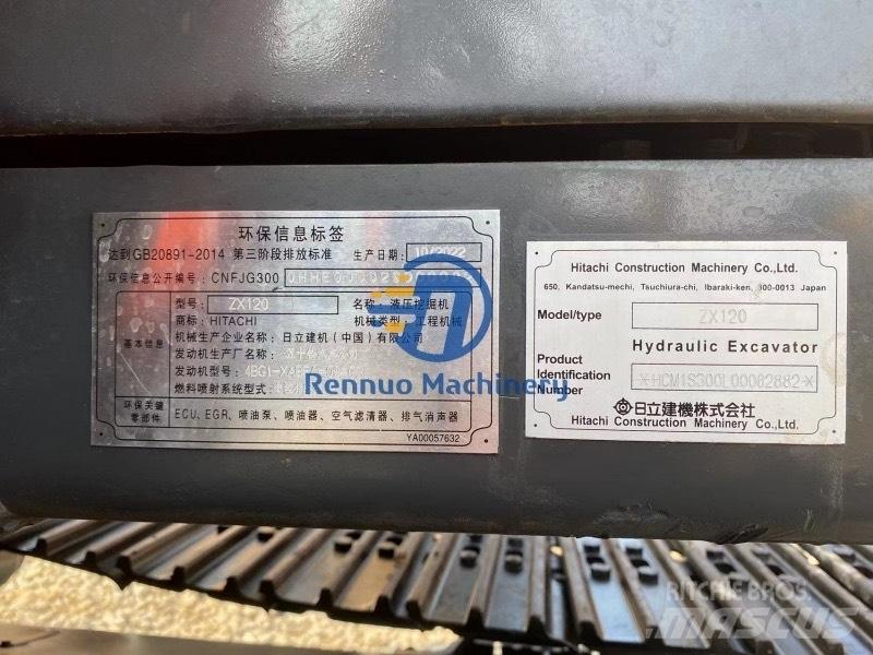 Hitachi ZX 120 Rupsgraafmachines