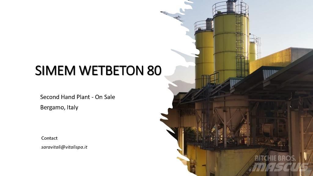  SIMEM WETBETON 80 Menginstallaties