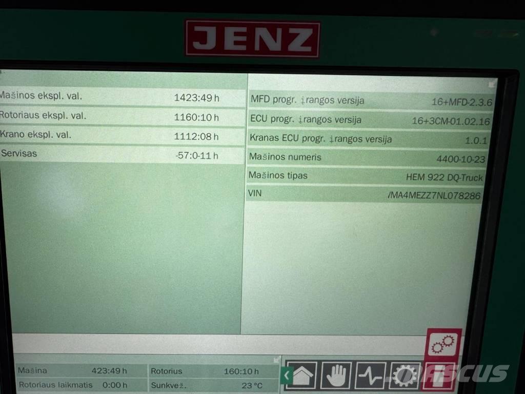 JENZ HEM 922 Houtversnipperaars