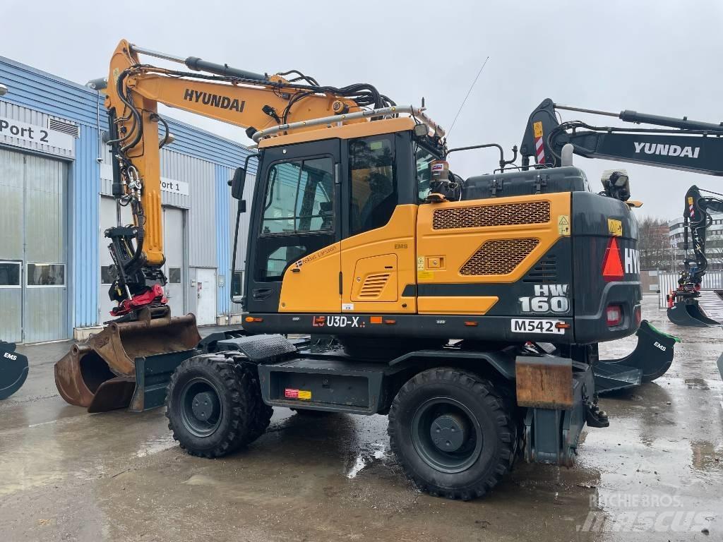 Hyundai HW160 Wielgraafmachines