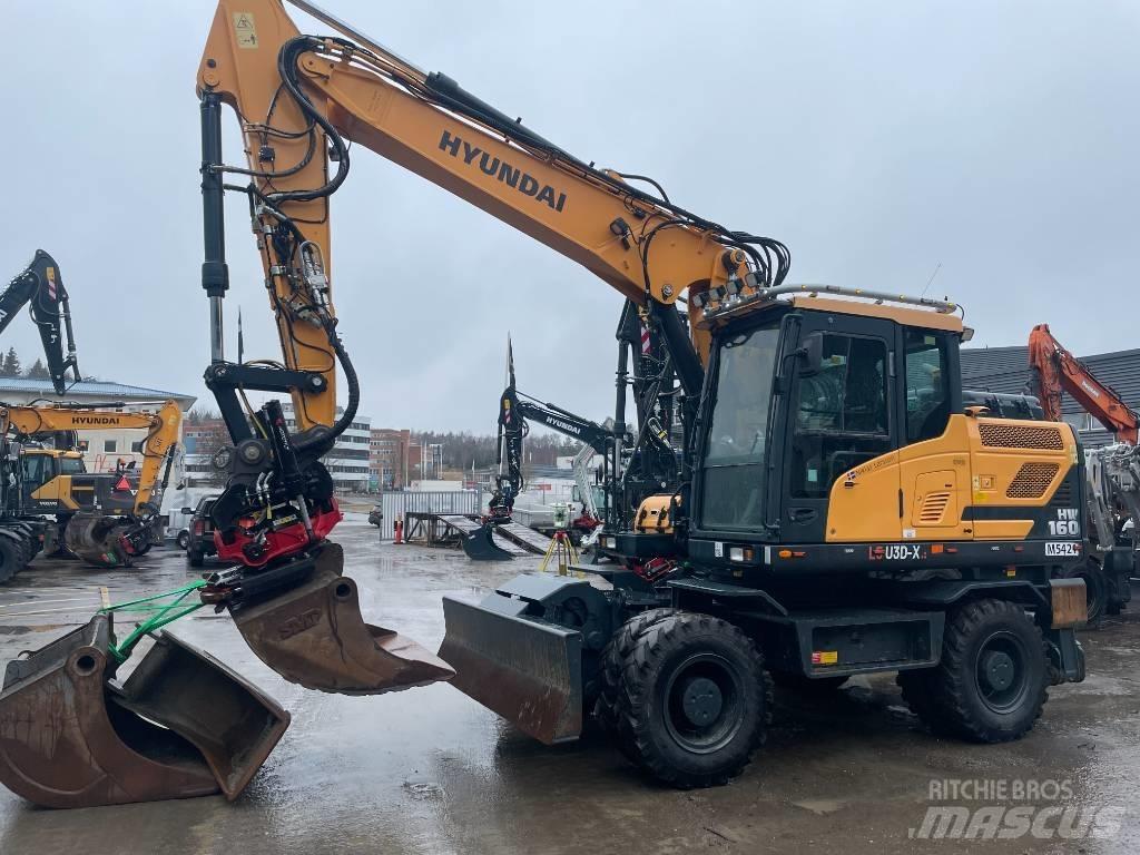 Hyundai HW160 Wielgraafmachines