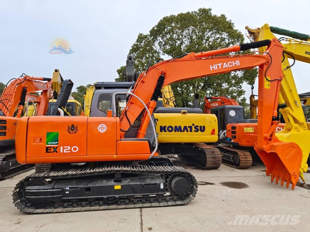 Hitachi EX 120 Rupsgraafmachines