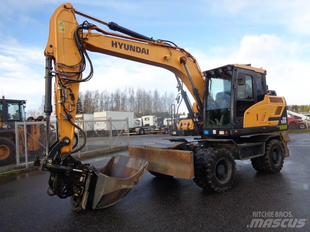 Hyundai HW 140 Wielgraafmachines