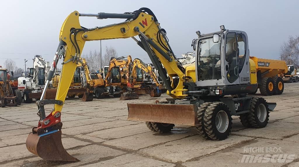 Wacker EW100 Wielgraafmachines