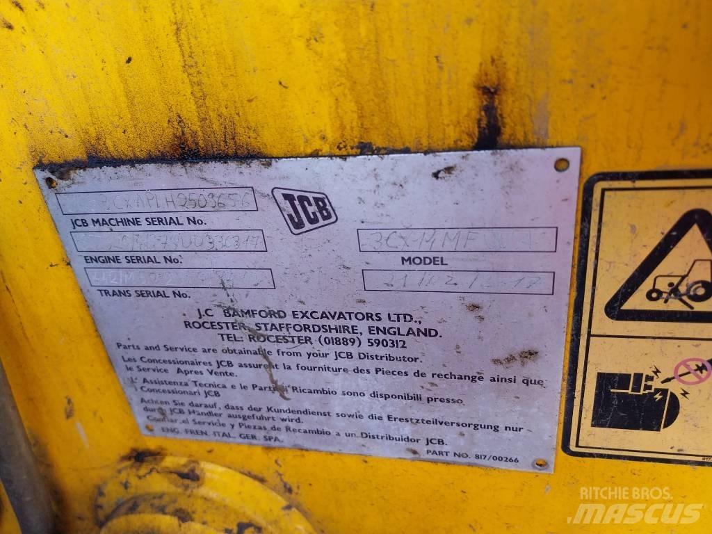 JCB 3 CX 14 MF Graaf-laadcombinaties