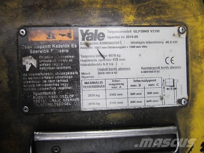 Yale GLP30MX LPG heftrucks