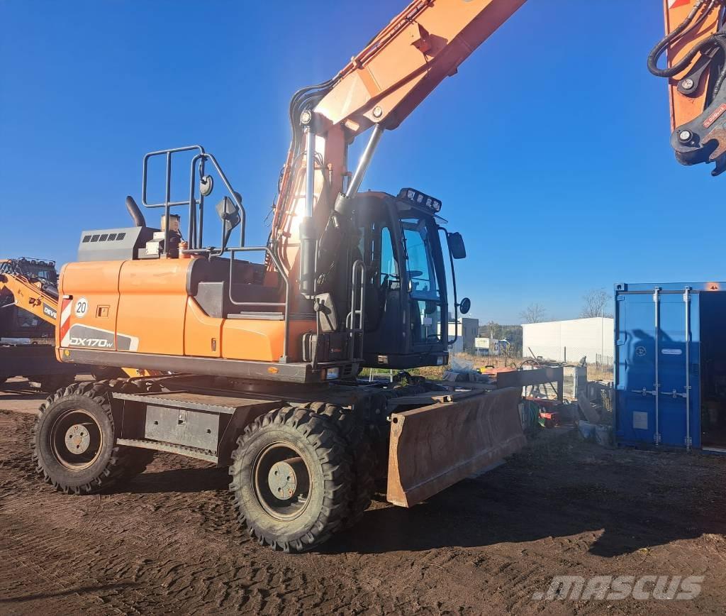 Doosan DX170W-5 Wielgraafmachines