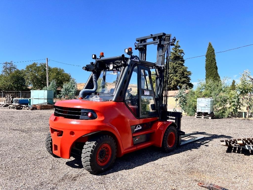Linde H 80 Diesel heftrucks