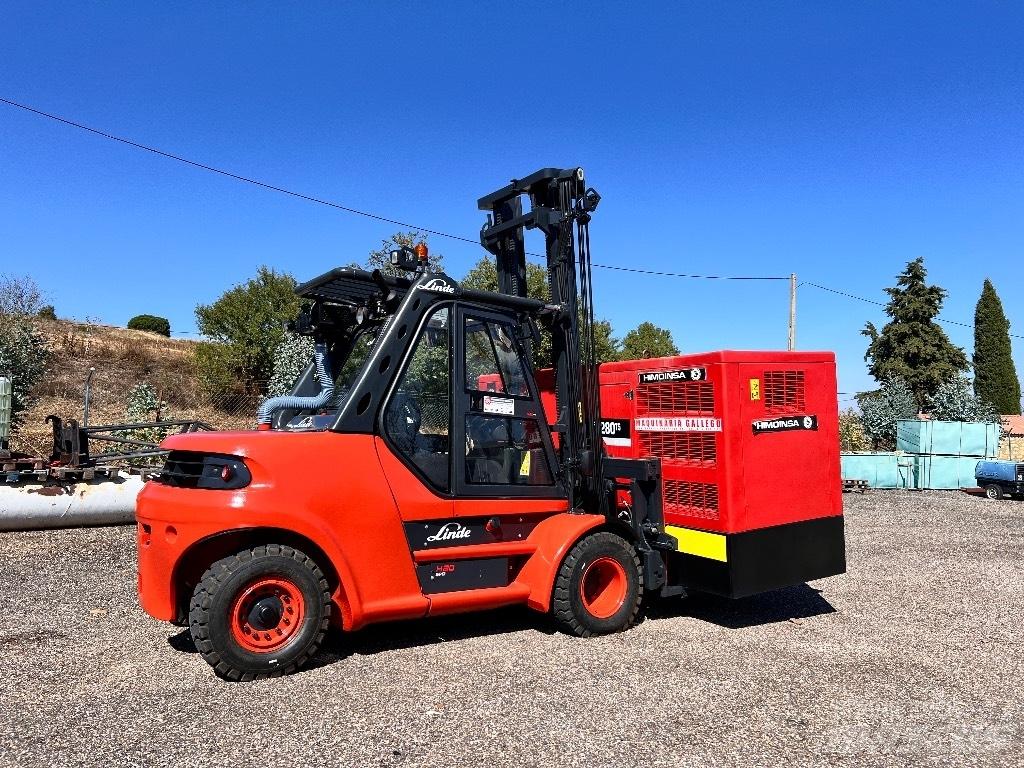 Linde H 80 Diesel heftrucks