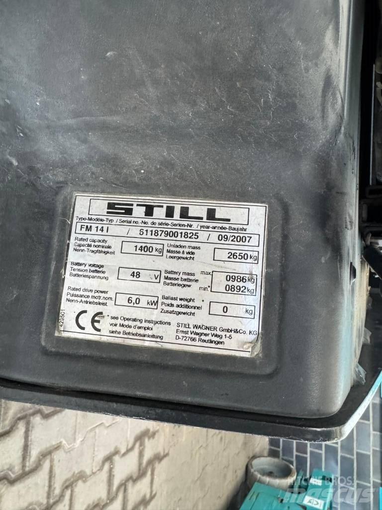 Still FM 14 l Reachtruck voor hoog niveau
