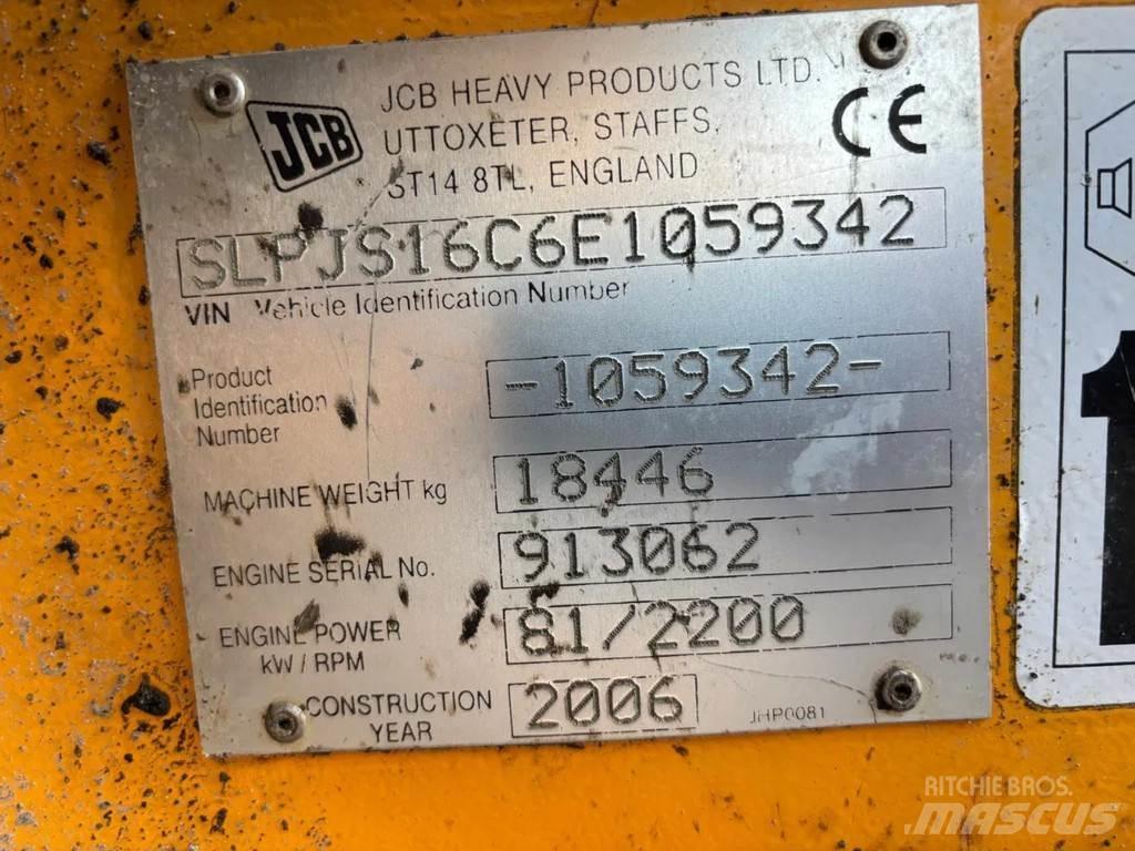 JCB JS160LC Rupsgraafmachines