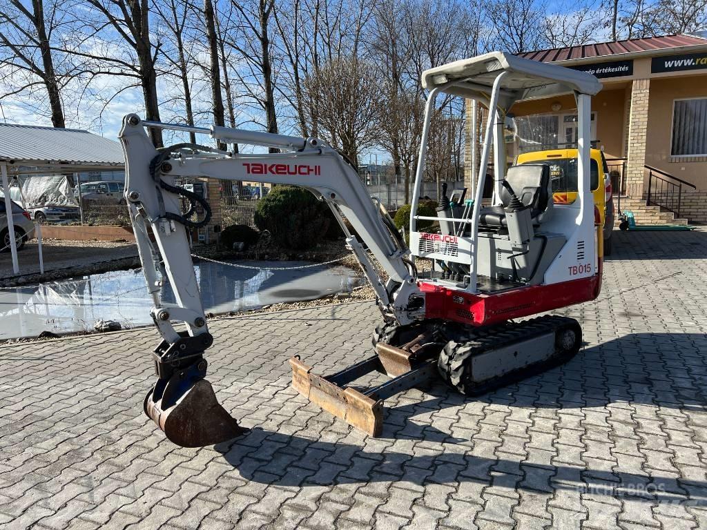 Takeuchi TB015 Minigraafmachines < 7t