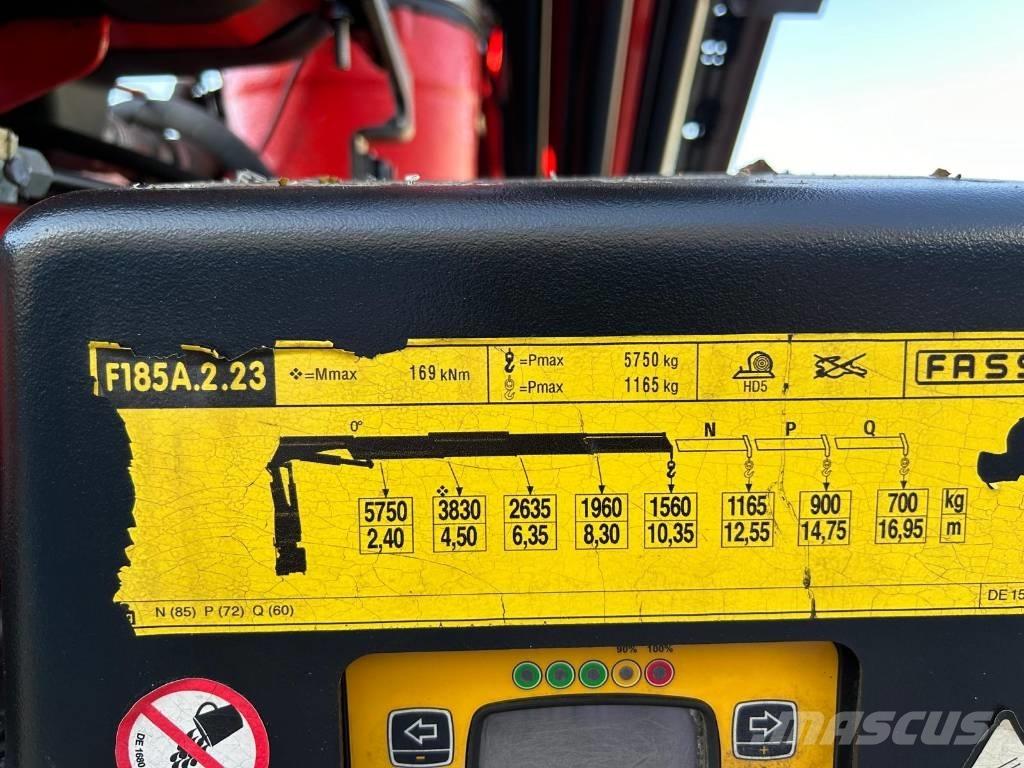 Iveco Stralis 420 Vlakke laadvloer met kraan