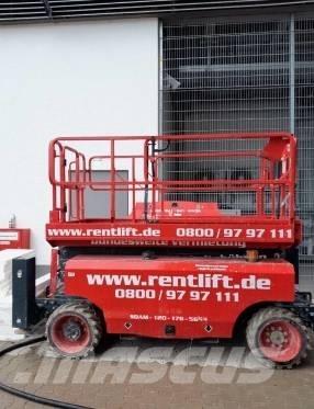Magni DS 1218 RT Schaarhoogwerkers