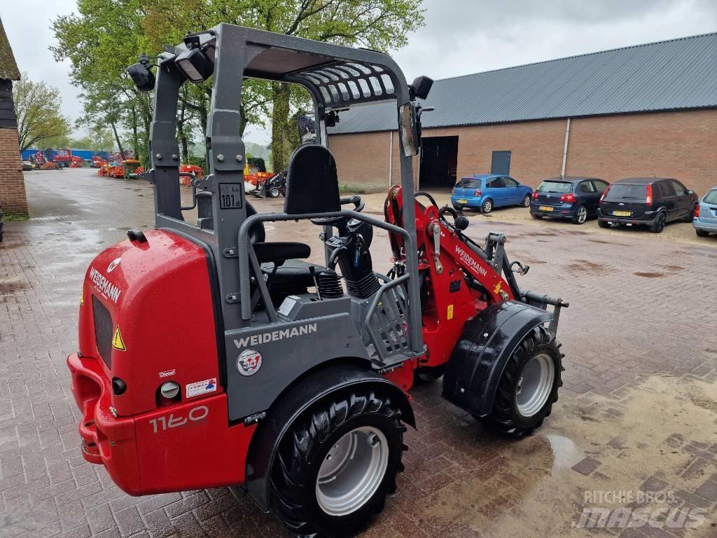 Weidemann 1160 Knik- en schrankladers