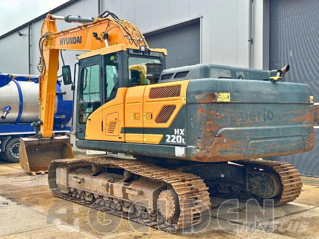 Hyundai HX220L Rupsgraafmachines