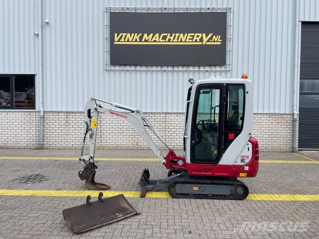 Takeuchi TB 216 Minigraafmachines < 7t