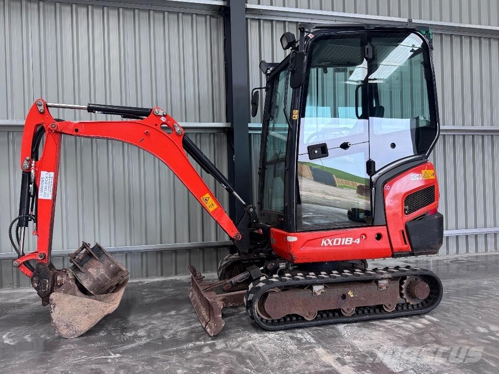 Kubota KX 018-4 Minigraafmachines < 7t