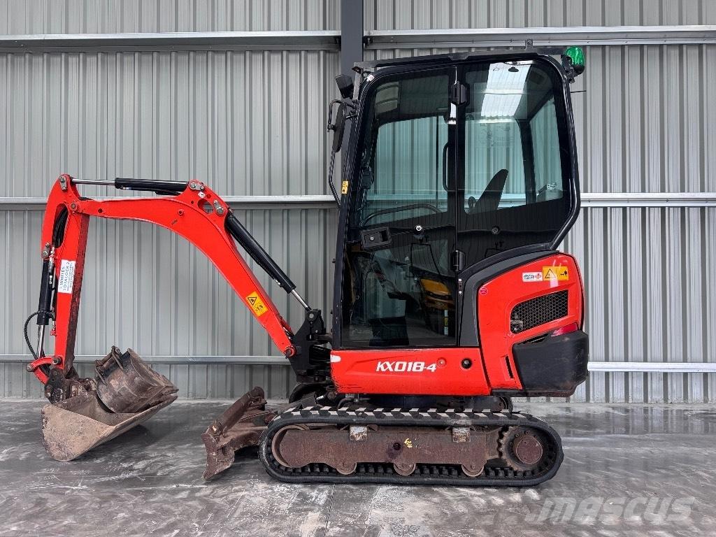 Kubota KX 018-4 Minigraafmachines < 7t
