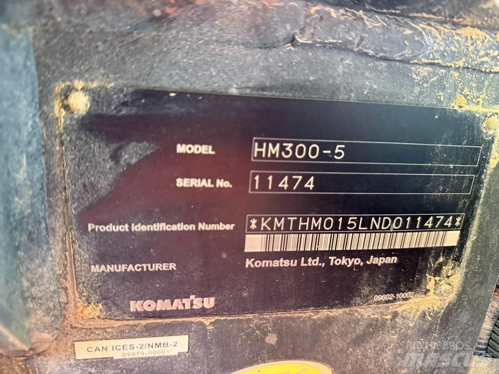 Komatsu HM300-5 Knik dumptrucks