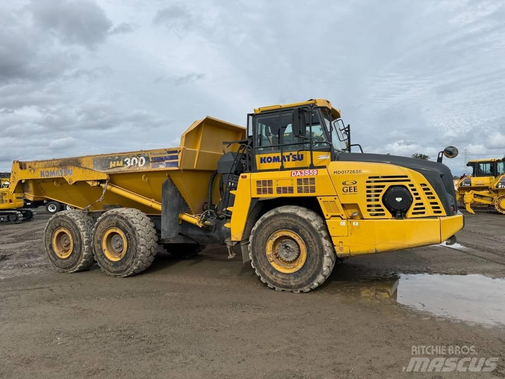 Komatsu HM300-5 Knik dumptrucks