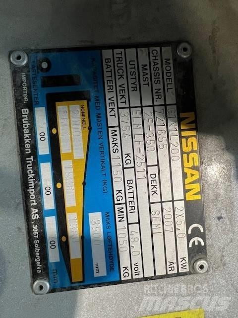 Nissan G1N1L20Q Elektrische heftrucks