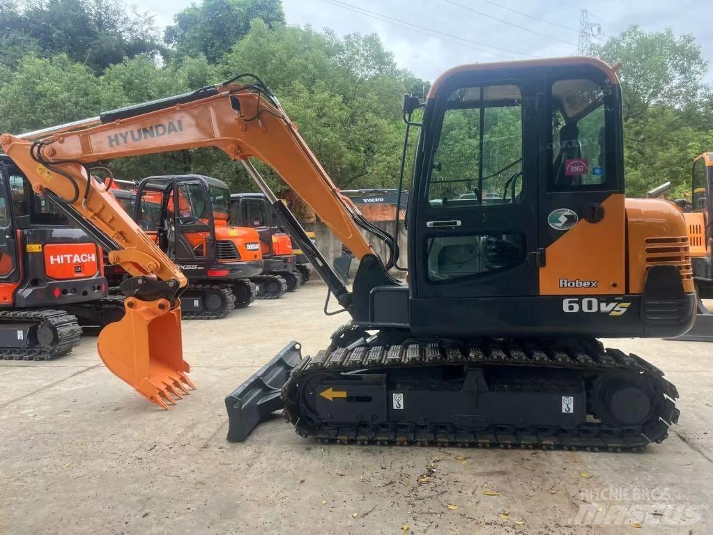Hyundai 60vs Minigraafmachines < 7t