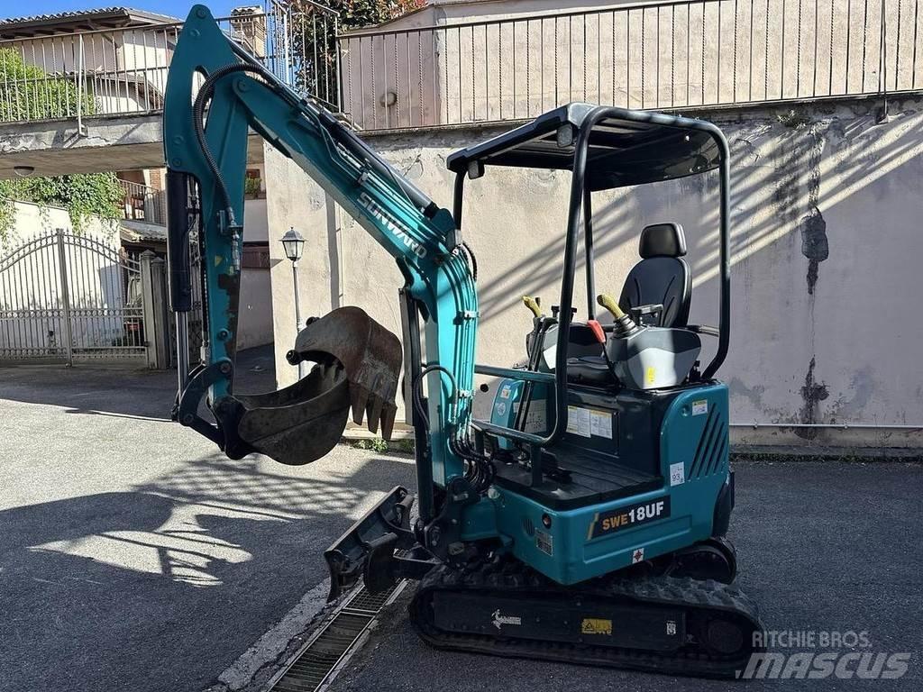 Sunward SWE18UF Minigraafmachines < 7t