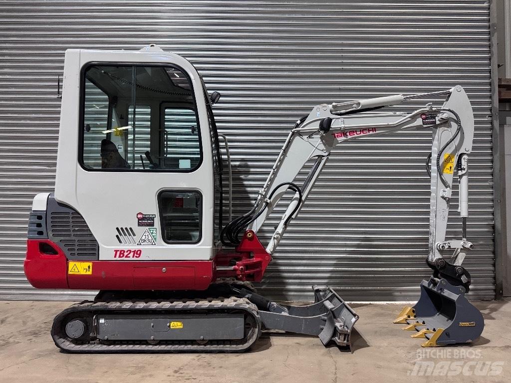 Takeuchi TB 219 Minigraafmachines < 7t