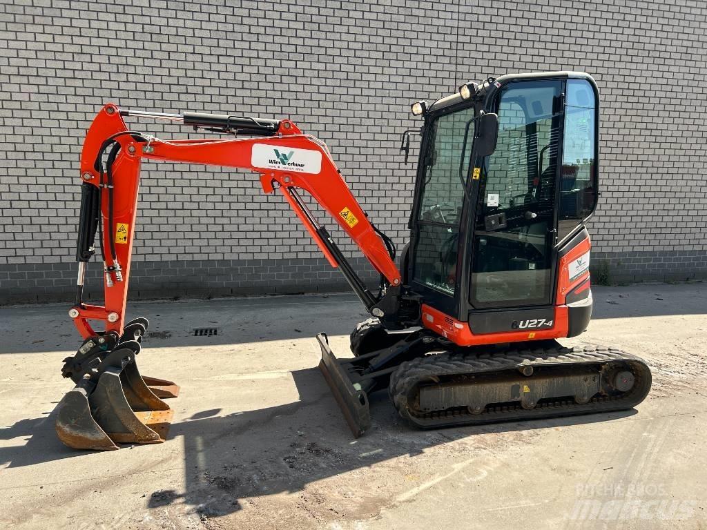 Kubota U 27-4 Minigraafmachines < 7t