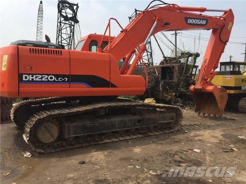 Doosan dh220lc-7 Rupsgraafmachines